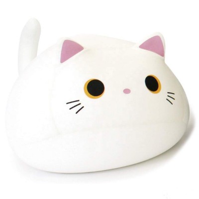 Factory Direct Kawaii Cat Shape Cute Cat Bean Shape Plush Toys Gift with OEM Services