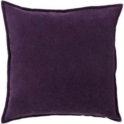 OEM Brand Raisin Purple Yellow Cotton Throw Pillow 12'' 18'' 22'' Three Size