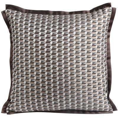 OEM Designer's Products Square Cushion Series Modern Gray Pillow Sham