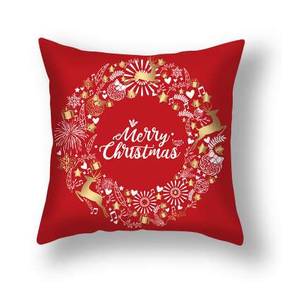 SWIRE & NAME NOBILITY Merry Christmas Design 3D 4D Printing Linen Cushion Covers Decorative For Home Decor